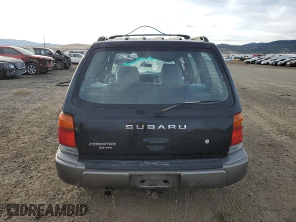 1998 Subaru Forester S with VIN JF1SF6554WH758938, listed as a Copart auction lot 56248564 with 134,277 mi miles and Clean Title. Bid and sale history available at carsss.com. Image 6.
