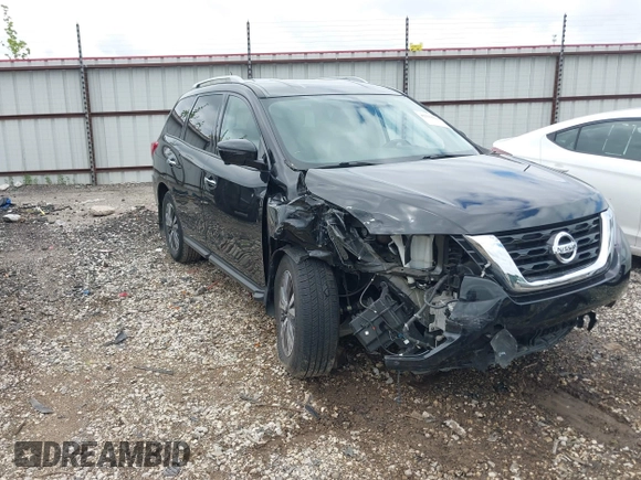 2017 Nissan Pathfinder Platinum with VIN 5N1DR2MM3HC676805, listed as a IAAI auction lot 42218441 with 61,260 mi miles and . Bid and sale history available at DreamBid. Image 1.
