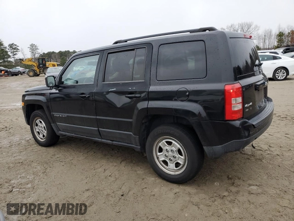2016 Jeep Patriot Sport with VIN 1C4NJRBB9GD510128, listed as a Copart auction lot 44509685 with 142,443 mi miles and Salvage title. Bid and sale history available at DreamBid. Image 2.