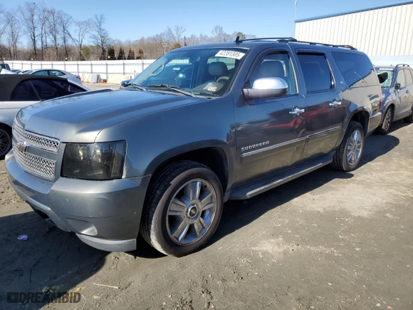 2011 Chevrolet Suburban LTZ with VIN 1GNSKKE35BR175318, listed as a Copart auction lot 42281305 with NaN miles and Salvage Title. Bid and sale history available at carsss.com. Image 1.