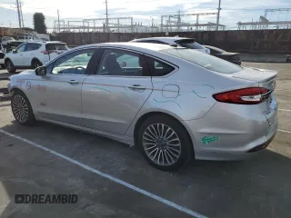 2018 Ford Fusion Titanium with VIN 3FA6P0SU1JR110309, listed as a Copart auction lot 41817295 with 90,525 mi miles and Salvage Title. Bid and sale history available at carsss.com. Image 2.