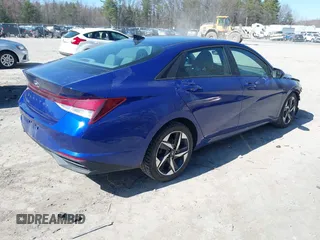 2023 Hyundai Elantra SEL with VIN KMHLS4AG3PU630104, listed as a IAAI auction lot 42042331 with 32,296 mi miles and . Bid and sale history available at DreamBid. Image 4.