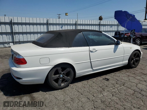 2004 BMW 3 Series 325Ci with VIN WBABW33484PL29739, listed as a Copart auction lot 65087934 with 121,581 mi miles and Salvage Title. Bid and sale history available at carsss.com. Image 3.