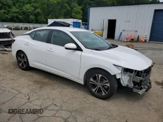 2021 Nissan Sentra SV z VIN 3N1AB8CV3MY280709, wystawiony jako Copart lot #59220035 z przebiegiem 60 936 mil mil oraz Szkoda całkowita • Salvage title. Historia ofert i sprzedaży dostępna na DreamBid. Obrazek 4.