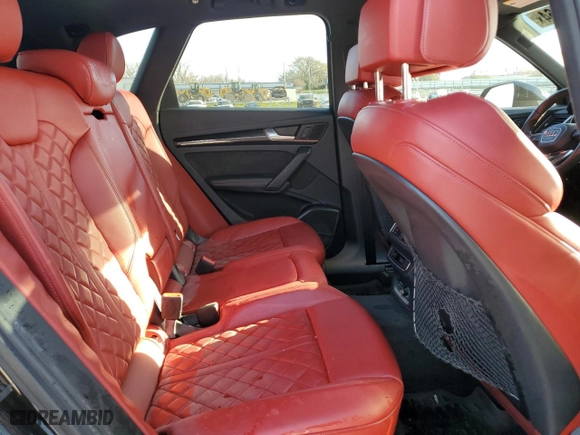 2019 Audi SQ5 Premium Plus with VIN WA1B4AFY1K2043540, listed as a Copart auction lot 81946564 with 0 mi miles and Salvage Title. Bid and sale history available at carsss.com. Image 11.