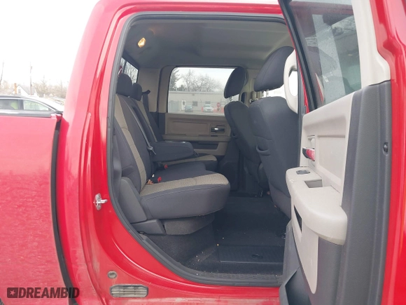 2010 Dodge Ram 1500 SLT with VIN 1D7RV1CT1AS261380, listed as a IAAI auction lot 41517005 with 92,768 mi miles. Bid and sale history available at carsss.com. Image 8.