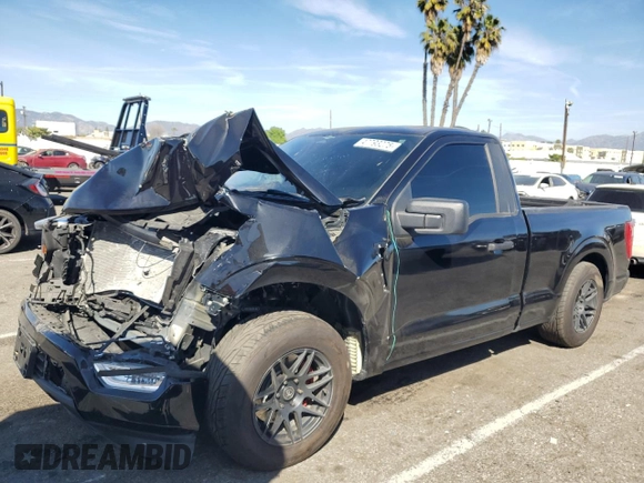 2023 Ford F-150 XL with VIN 1FTMF1C54PKG17414, listed as a Copart auction lot 47793275 with 19,053 mi miles and Salvage Title. Bid and sale history available at carsss.com. Image 1.