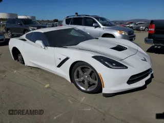 2015 Chevrolet Corvette 1LT with VIN 1G1YB2D78F5121332, listed as a Copart auction lot 42525555 with 41,943 mi miles and Clean Title. Bid and sale history available at carsss.com. Image 4.