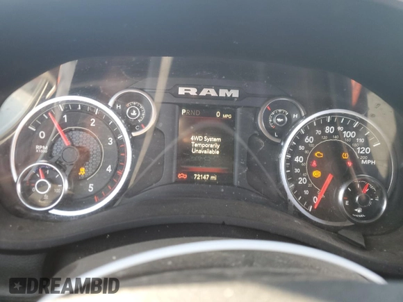 2022 Ram 2500 Big Horn with VIN 3C6UR5DL6NG298945, listed as a Copart auction lot 84228454 with 72,147 mi miles and Salvage Title. Bid and sale history available at carsss.com. Image 9.