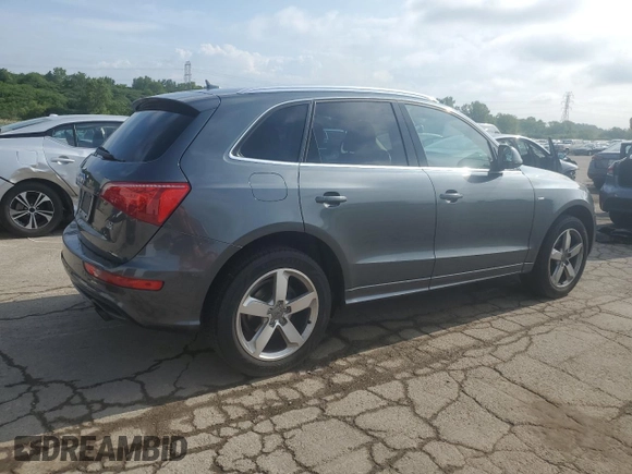 2012 Audi Q5 Premium Plus with VIN WA1DKAFP4CA099422, listed as a Copart auction lot 61192635 with 163,736 mi miles and Clean title. Bid and sale history available at DreamBid. Image 3.