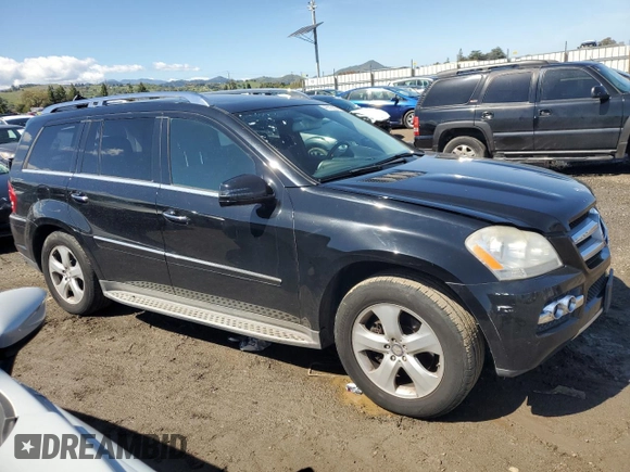2011 Mercedes-Benz GL-Class GL 450 with VIN 4JGBF7BE3BA737226, listed as a Copart auction lot 49743235 with 139,031 mi miles and Salvage Title. Bid and sale history available at carsss.com. Image 4.