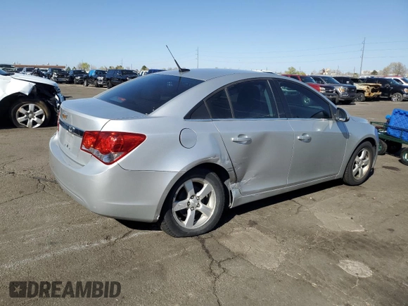 2013 Chevrolet Cruze 1LT with VIN 1G1PC5SB2D7239167, listed as a Copart auction lot 52328535 with 124,008 mi miles and Salvage Title. Bid and sale history available at carsss.com. Image 3.