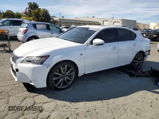 2014 Lexus GS 350 with VIN JTHBE1BL9E5043283, listed as a Copart auction lot 74782154 with 84,605 mi miles and Salvage Title. Bid and sale history available at carsss.com. Image 1.
