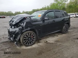 2025 BMW X5 xDrive40i z VIN 5UX23EU07S9X91602, wystawiony jako Copart lot #55647515 z przebiegiem Nie podano mil oraz Szkoda całkowita • Salvage title. Historia ofert i sprzedaży dostępna na DreamBid. Obrazek 1.