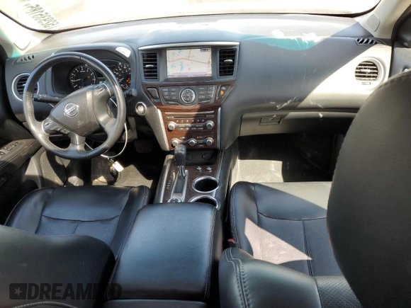 2015 Nissan Pathfinder SV with VIN 5N1AR2MM8FC608421, listed as a Copart auction lot 52935185 with 124,602 mi miles and Salvage Title. Bid and sale history available at carsss.com. Image 8.