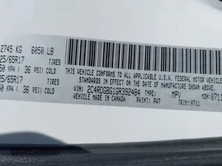 2016 Dodge Grand Caravan SE with VIN 2C4RDGBG1GR392484, listed as a IAAI auction lot 41663549 with 126,882 mi miles and . Bid and sale history available at DreamBid. Image 9.