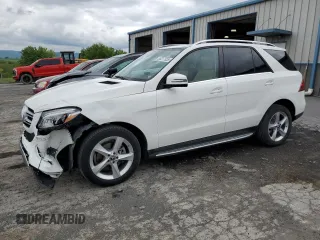 2018 Mercedes-Benz GLE 350 with VIN 4JGDA5HB7JB083414, listed as a Copart auction lot 55317355 with 56,963 mi miles and Salvage Title. Bid and sale history available at DreamBid. Image 1.
