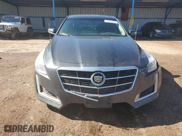2014 Cadillac CTS AWD with VIN 1G6AW5SX2E0141060, listed as a Copart auction lot 57281445 with 137,904 mi miles and Salvage title. Bid and sale history available at DreamBid. Image 5.