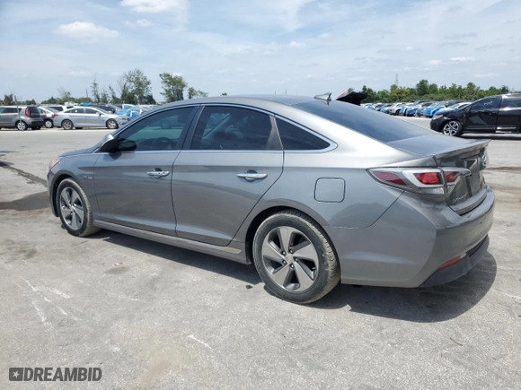 2017 Hyundai Sonata Hybrid Limited with VIN KMHE34L34HA071262, listed as a Copart auction lot 52198895 with 136,943 mi miles and Salvage Title. Bid and sale history available at carsss.com. Image 2.