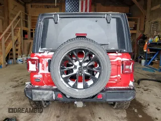 2021 Jeep Wrangler Unlimited Sahara z VIN 1C4JJXP64MW786392, wystawiony jako Copart lot #51800875 z przebiegiem 147 378 mil mil oraz Szkoda całkowita • Salvage title. Historia ofert i sprzedaży dostępna na DreamBid. Obrazek 6.