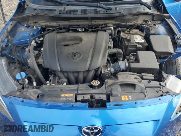 2017 Toyota Yaris iA with VIN 3MYDLBYV3HY168402, listed as a Copart auction lot 84029254 with 76,787 mi miles and Salvage Title. Bid and sale history available at carsss.com. Image 12.