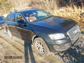 2012 Audi Q5 2.0T Premium with VIN WA1CFAFP6CA100358, listed as a IAAI auction lot 41676237 with 166,314 mi miles. Bid and sale history available at carsss.com. Image 1.