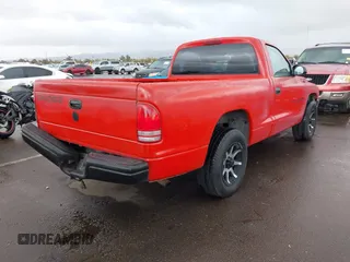 1998 Dodge Dakota SLT with VIN 1B7FL26X4WS650092, listed as a IAAI auction lot 41746225 with 207,706 mi miles and . Bid and sale history available at DreamBid. Image 4.
