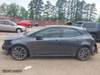 2021 Toyota Corolla Hatchback XSE with VIN JTNC4MBE0M3117174, listed as a IAAI auction lot 41885744 with 58,418 mi miles. Bid and sale history available at carsss.com. Image 15.