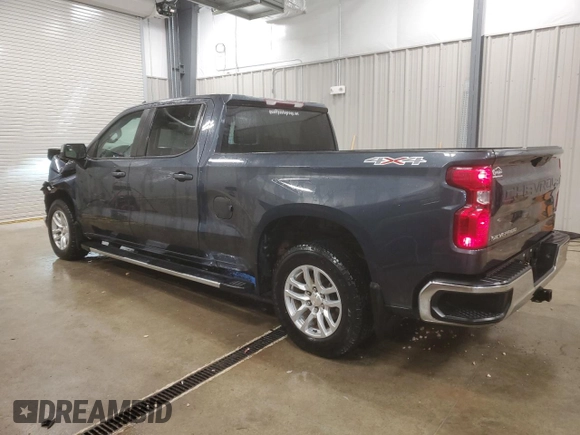 2021 Chevrolet Silverado 1500 LT with VIN 1GCPYDEK4MZ288423, listed as a Copart auction lot 79957214 with 66,136 mi miles and Salvage Title. Bid and sale history available at carsss.com. Image 2.