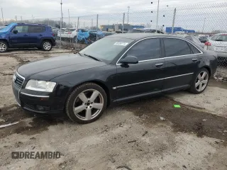 2005 Audi A8 L with VIN WAUML44E65N016605, listed as a Copart auction lot 86596774 with 161,385 mi miles and Clean Title. Bid and sale history available at carsss.com. Image 1.