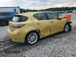2012 Lexus CT 200h with VIN JTHKD5BH3C2054672, listed as a Copart auction lot 62001325 with 101,939 mi miles and Salvage title. Bid and sale history available at DreamBid. Image 3.
