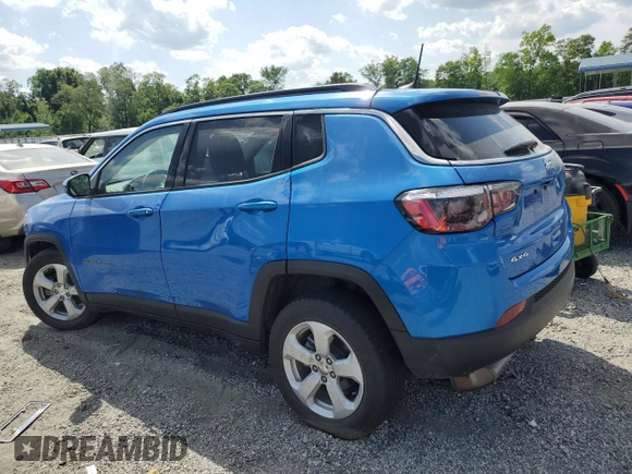 2021 Jeep Compass Latitude with VIN 3C4NJDBB1MT584118, listed as a Copart auction lot 55926585 with 89,454 mi miles and Salvage title. Bid and sale history available at DreamBid. Image 2.