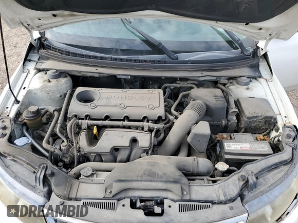 2013 Kia Forte LX with VIN KNAFT4A21D5707350, listed as a Copart auction lot 48399475 with 132,446 mi miles and Salvage Title. Bid and sale history available at carsss.com. Image 11.