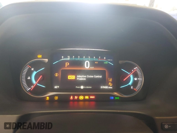 2022 Honda Pilot Special Edition with VIN 5FNYF6H26NB094534, listed as a Copart auction lot 49122055 with 19,400 mi miles and Salvage Title. Bid and sale history available at DreamBid. Image 9.