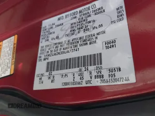 2005 Ford Explorer XLS с VIN 1FMZU62K35UA72741, выставлен на аукционе IAAI как лот 41848761 с пробегом 96 438 миль миль и . История ставок и продаж доступна на DreamBid. Изображение 9.