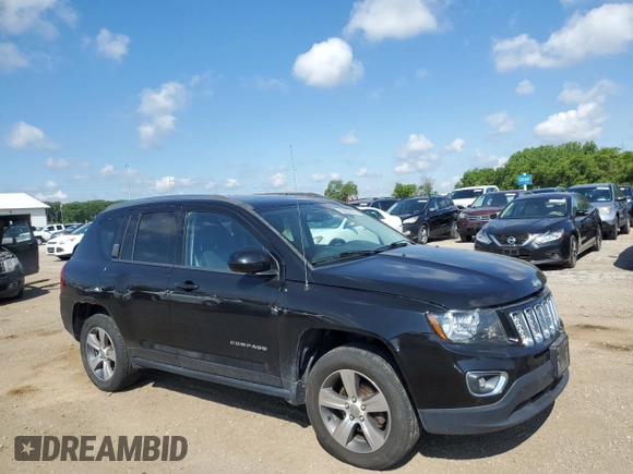 2016 Jeep Compass High Altitude с VIN 1C4NJDEB6GD793361, выставлен на аукционе Copart как лот 58859085 с пробегом 87 214 миль миль и Списание • Salvage title. История ставок и продаж доступна на DreamBid. Изображение 4.