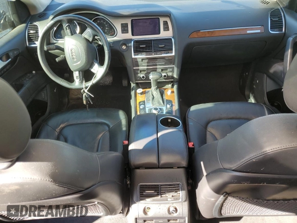 2015 Audi Q7 Premium Plus with VIN WA1LMAFE1FD019761, listed as a Copart auction lot 46845735 with 126,616 mi miles and Salvage title. Bid and sale history available at DreamBid. Image 8.