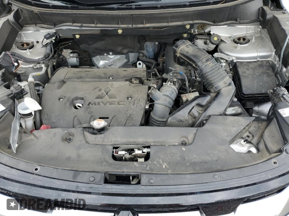 2021 Mitsubishi Outlander SE with VIN JA4APVAU3MU025935, listed as a Copart auction lot 57871655 with 63,451 mi miles and Salvage title. Bid and sale history available at DreamBid. Image 12.