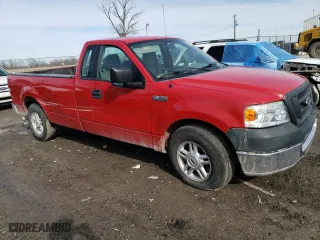 2005 Ford F-150 XL with VIN 1FTRF12225NA49687, listed as a Copart auction lot 44303845 with 83,817 mi miles and Clean Title. Bid and sale history available at carsss.com. Image 4.