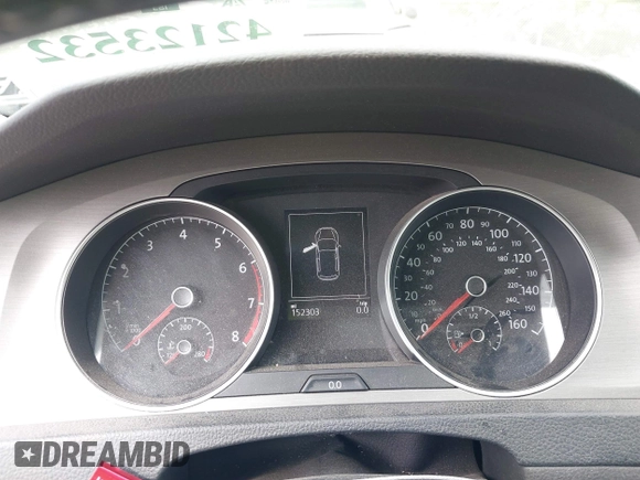 2015 Volkswagen Golf TSI S с VIN 3VW217AU0FM030439, выставлен на аукционе IAAI как лот 42123532 с пробегом 152 303 миль миль и . История ставок и продаж доступна на DreamBid. Изображение 7.