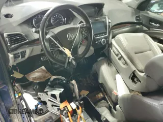 2018 Acura MDX Sport Hybrid w/Technology Pkg with VIN 5J8YD7H55JL000478, listed as a Copart auction lot 80960964 with 0 mi miles and Salvage Title. Bid and sale history available at carsss.com. Image 8.