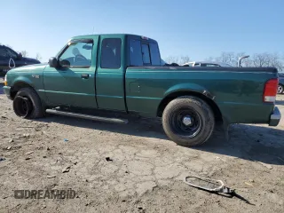 2000 Ford Ranger XL with VIN 1FTYR14V7YTA16839, listed as a Copart auction lot 51455215 with 183,798 mi miles and Salvage Title. Bid and sale history available at carsss.com. Image 2.
