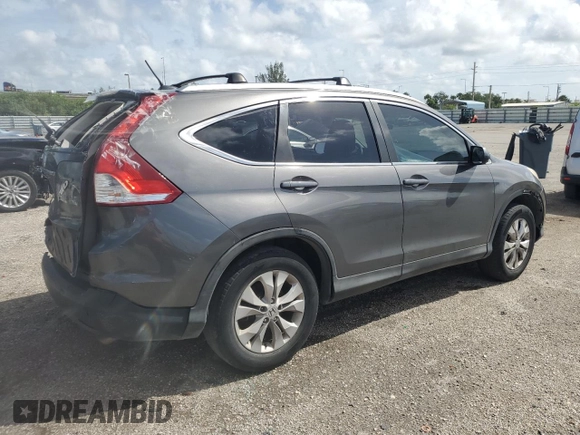 2014 Honda CR-V EX-L with VIN 2HKRM4H70EH619079, listed as a Copart auction lot 49488045 with 182,896 mi miles and Non Repairable. Bid and sale history available at carsss.com. Image 3.
