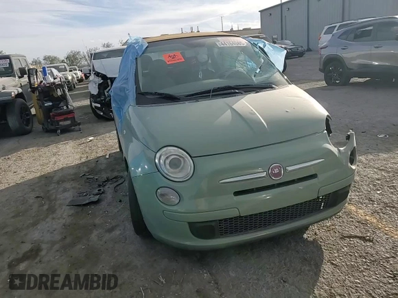 2013 FIAT 500 Pop with VIN 3C3CFFDR7DT554334, listed as a Copart auction lot 44164085 with 77,265 mi miles and Salvage title. Bid and sale history available at DreamBid. Image 11.