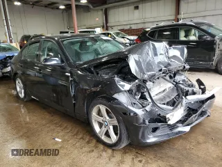 2015 BMW 3 Series 328i xDrive with VIN WBA3B5G51FNS15689, listed as a Copart auction lot 57983565 with Not provided miles and Salvage title. Bid and sale history available at DreamBid. Image 4.