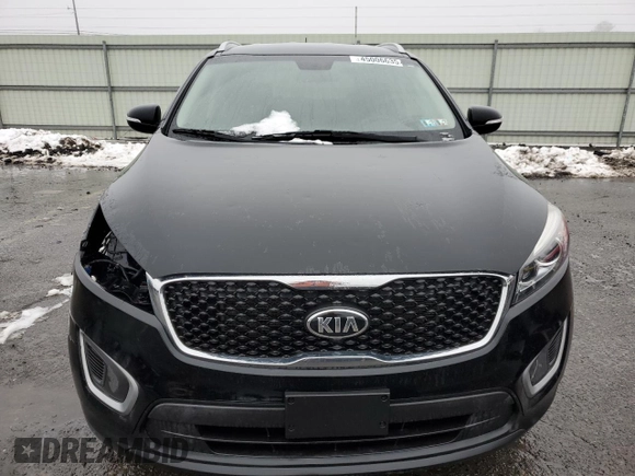 2017 Kia Sorento LX with VIN 5XYPG4A35HG324660, listed as a Copart auction lot 45006635 with 108,453 mi miles and Salvage Title. Bid and sale history available at carsss.com. Image 5.