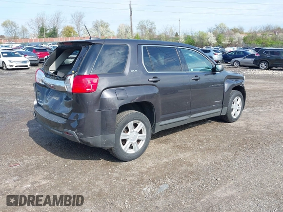 2015 GMC Terrain SLE with VIN 2GKFLVEK6F6239775, listed as a IAAI auction lot 42032922 with 172,916 mi miles. Bid and sale history available at carsss.com. Image 4.