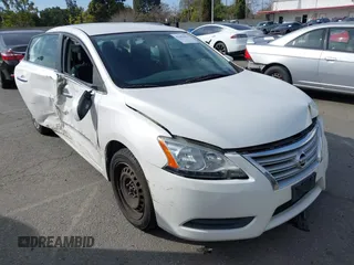 2013 Nissan Sentra FE+ S with VIN 3N1AB7AP5DL760374, listed as a IAAI auction lot 41602463 with 121,728 mi miles and . Bid and sale history available at DreamBid. Image 1.