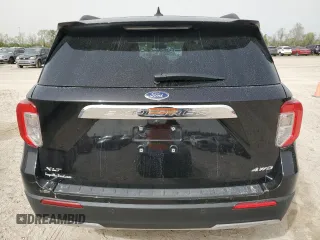 2022 Ford Explorer XLT with VIN 1FMSK8DH0NGB62870, listed as a Copart auction lot 48729215 with 0 mi miles and Salvage Title. Bid and sale history available at carsss.com. Image 6.