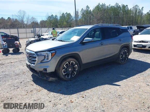2023 GMC Terrain SLT z VIN 3GKALPEG0PL253752, wystawiony jako IAAI lot #41728046 z przebiegiem 35 829 mil mil oraz . Historia ofert i sprzedaży dostępna na DreamBid. Obrazek 20.
